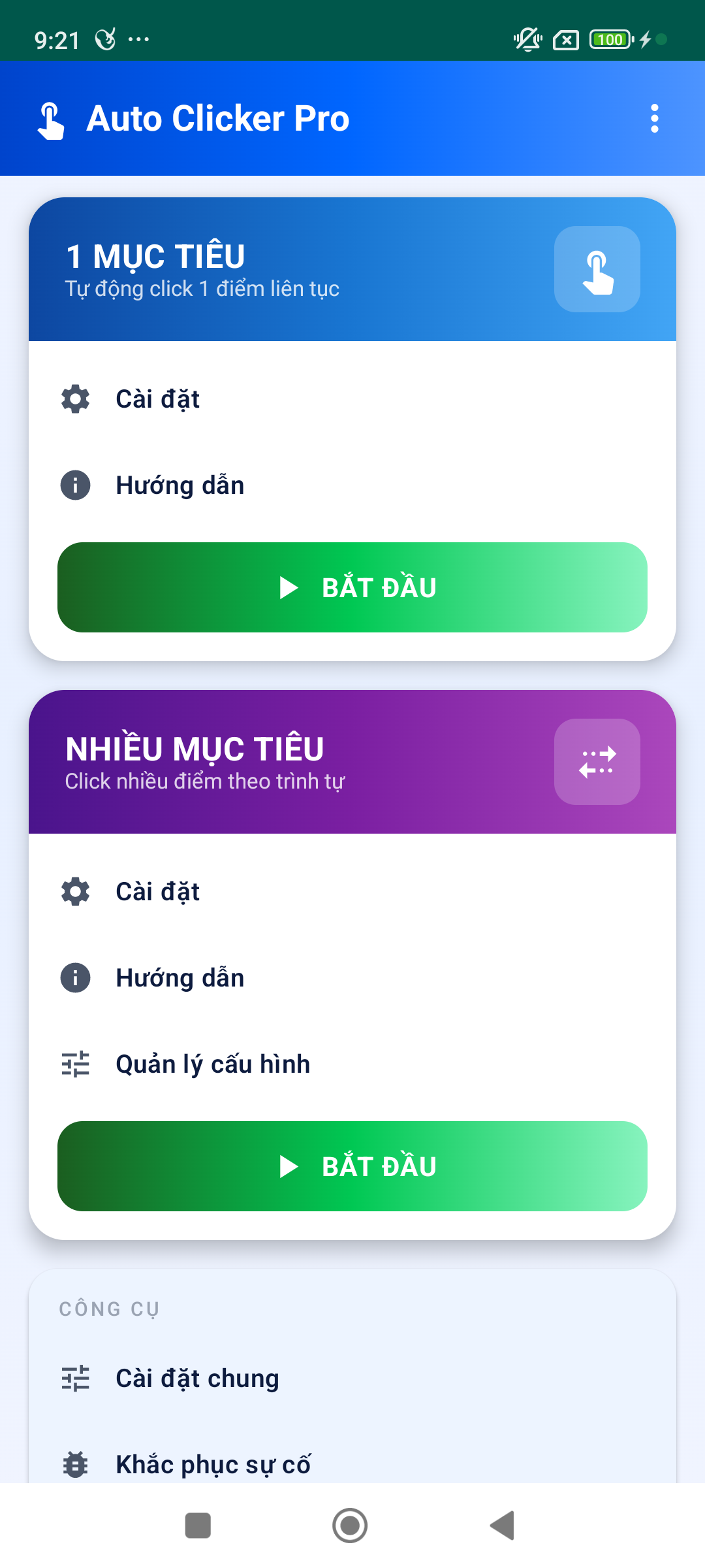 Màn hình chính