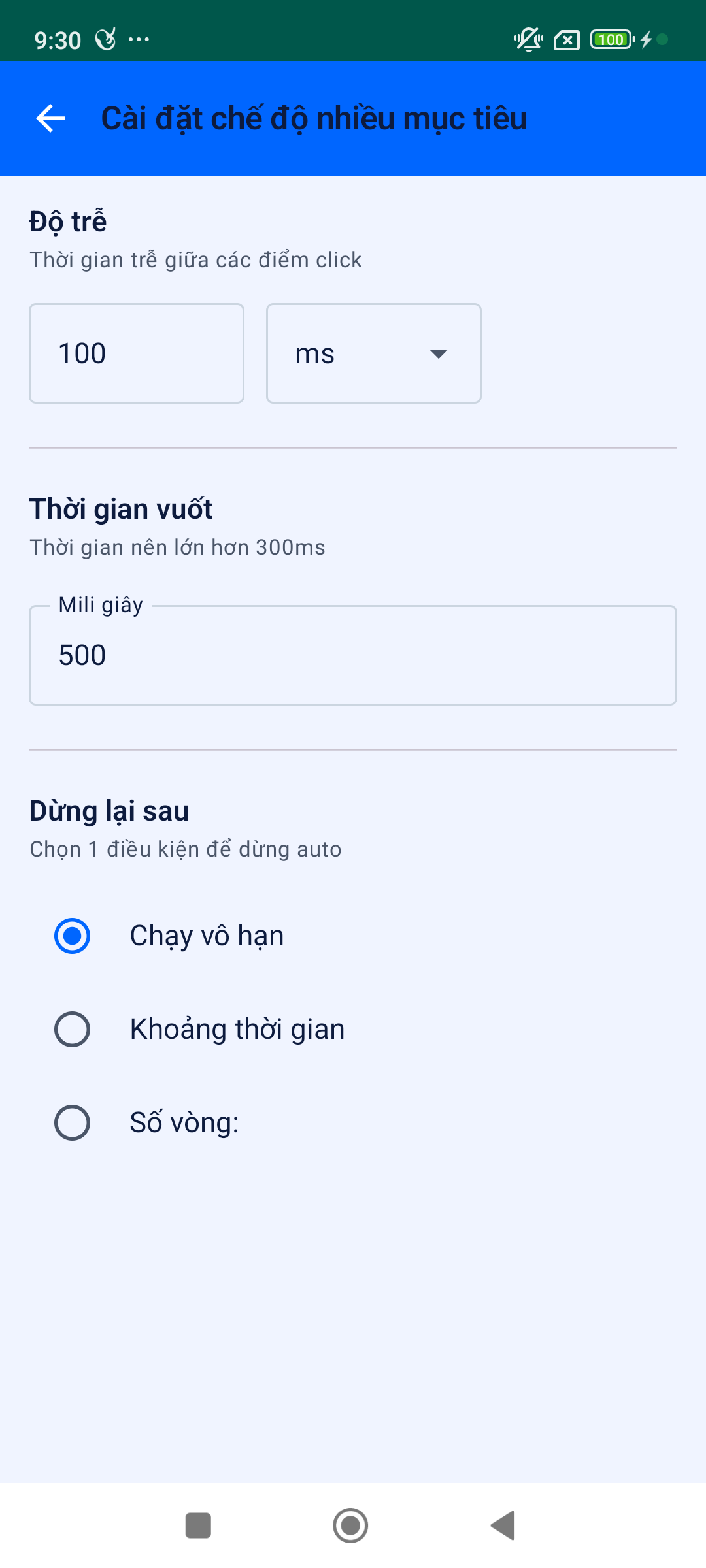 Nhiều mục tiêu